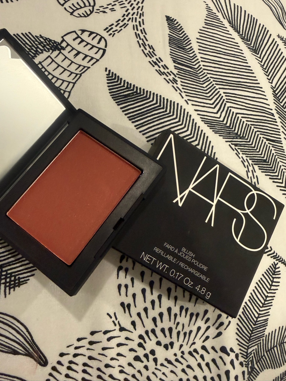 NARS Warm Brick Red Compact Blush